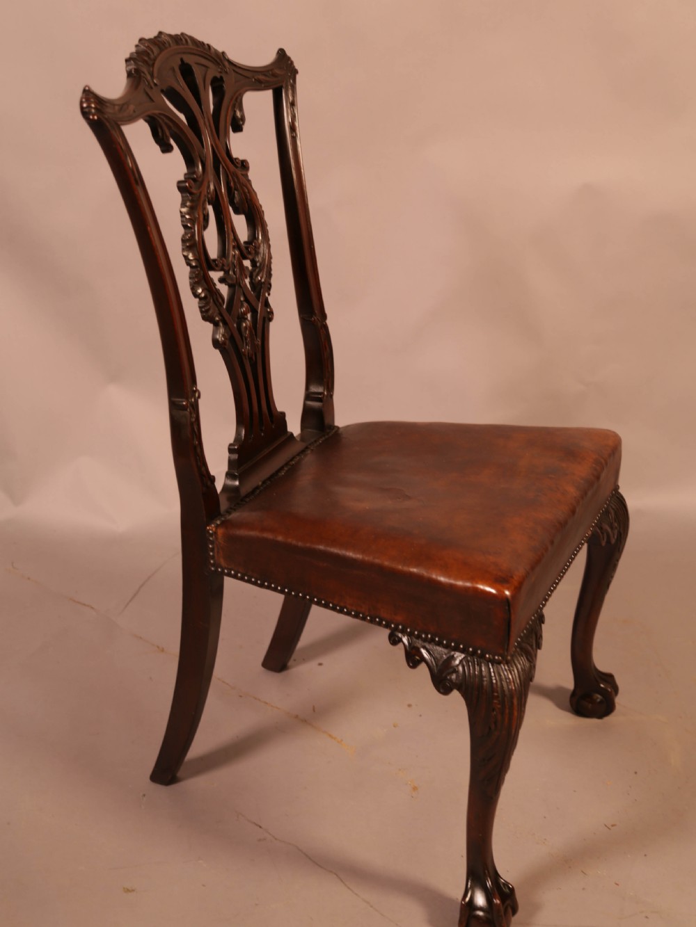 Fine Set of 8 Mahogany Dining Chairs View XXII