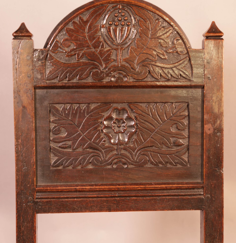 17th century Back Stool View IV