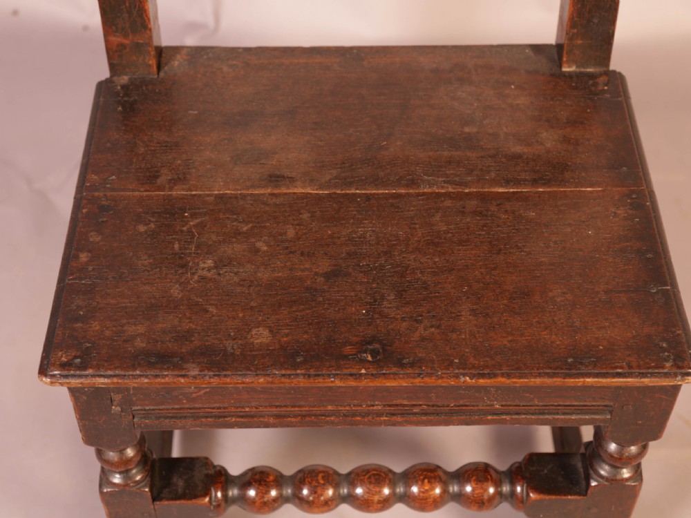 17th century Back Stool View VII