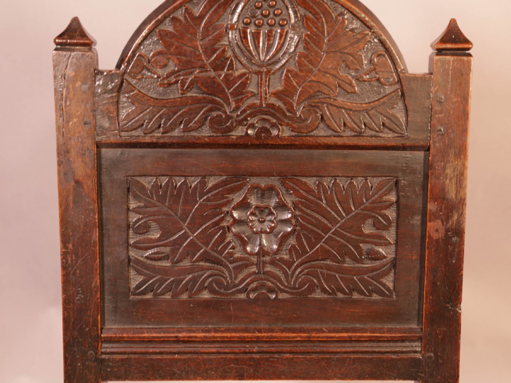 17th century Back Stool View IX