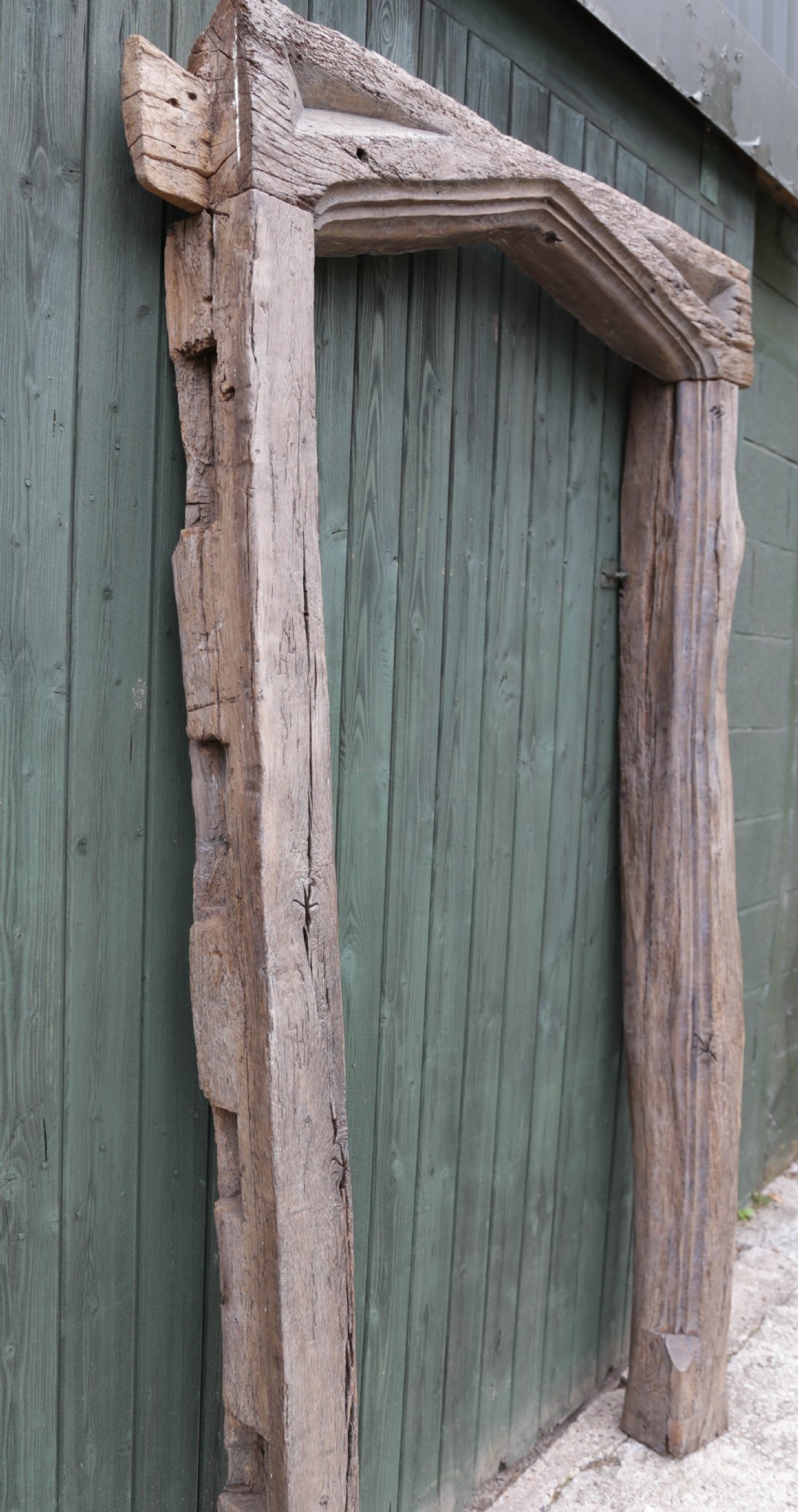 Very Rare 16th century door frame View IX
