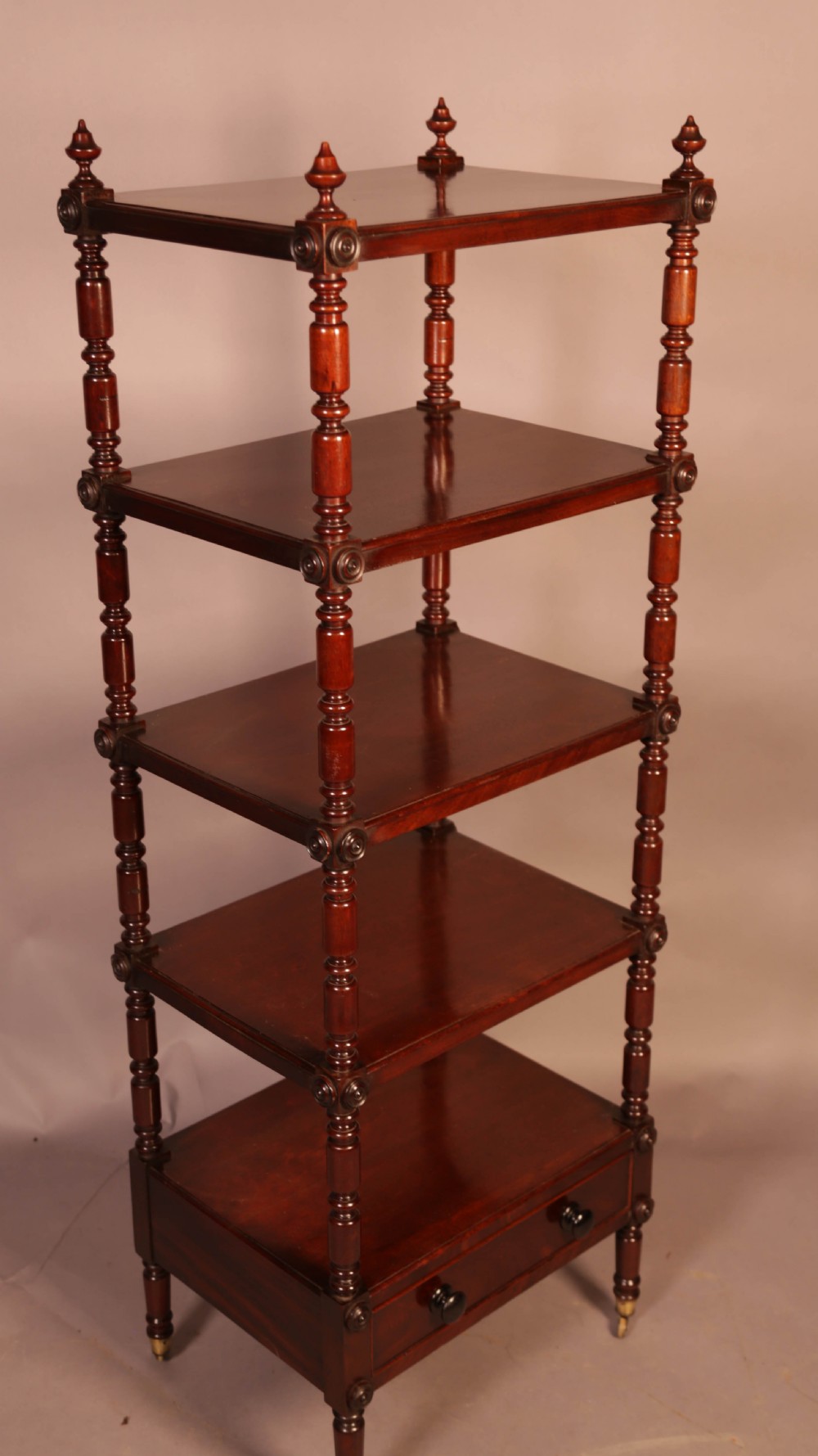 A Victorian 5 height display bookcase View III
