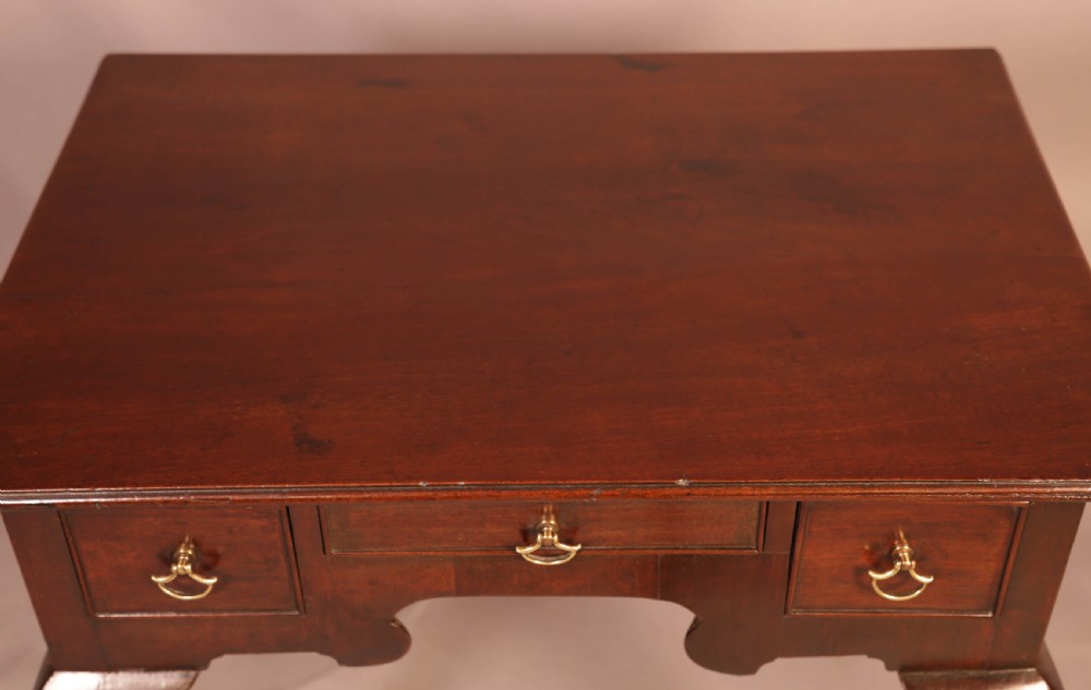 A George II Walnut Lowboy View VII