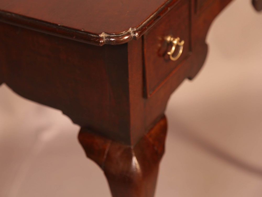 A George II Walnut Lowboy View IX