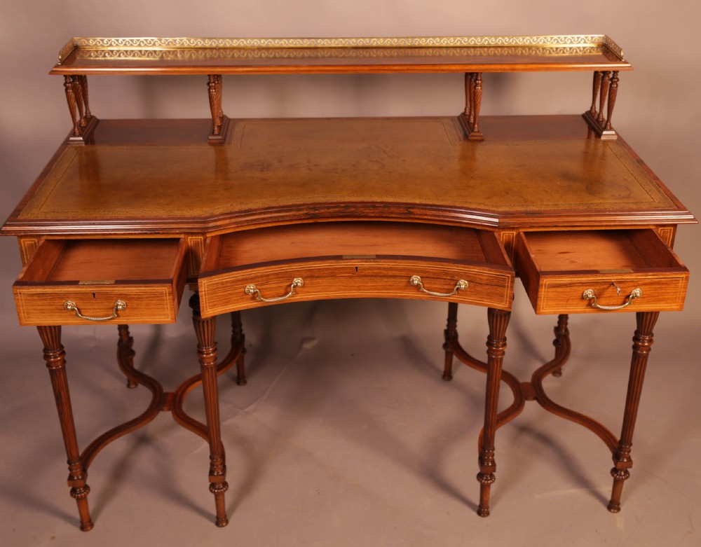 A Quality Writing Table By Collinson and Lock View II