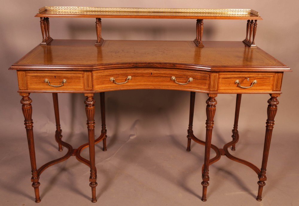 A Quality Writing Table By Collinson and Lock View IV