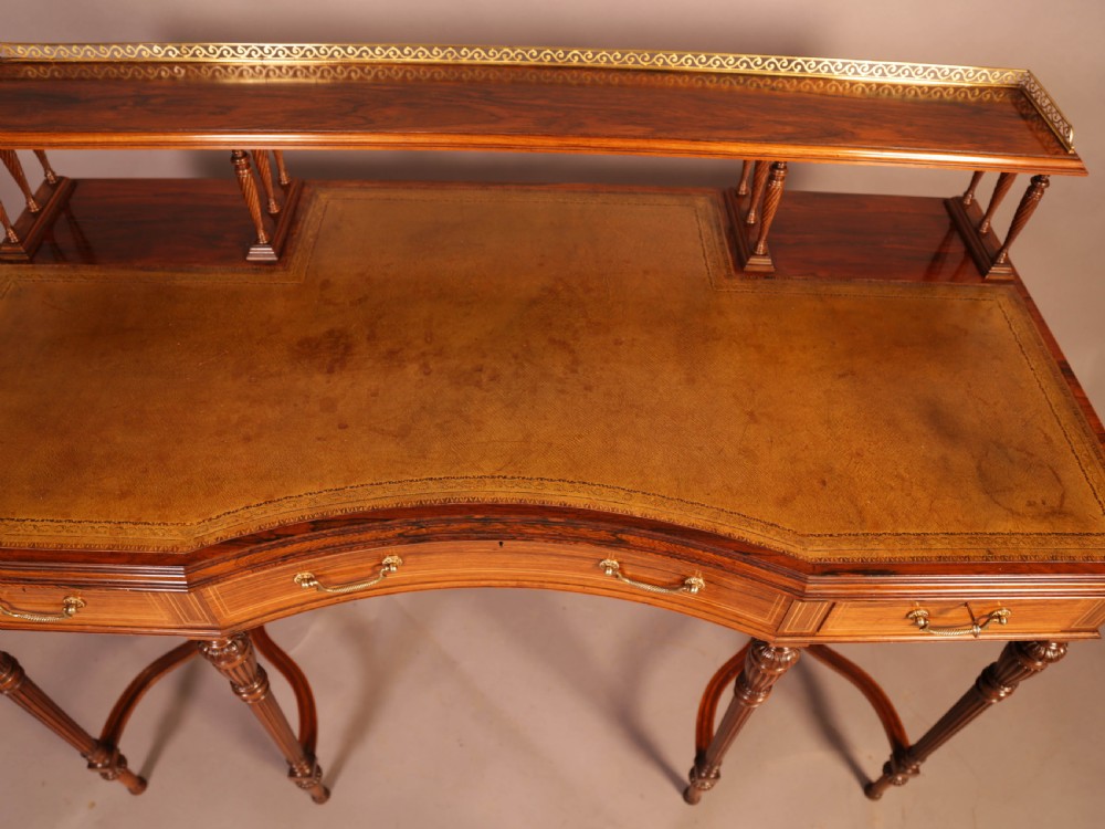 A Quality Writing Table By Collinson and Lock View V