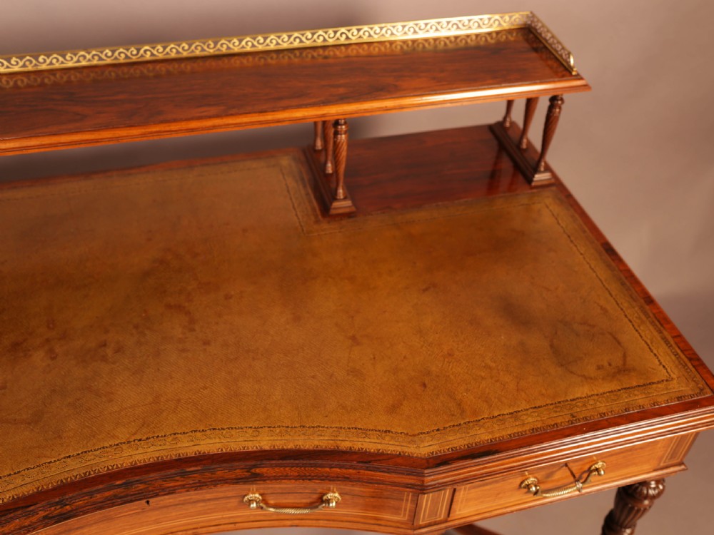 A Quality Writing Table By Collinson and Lock View VIII