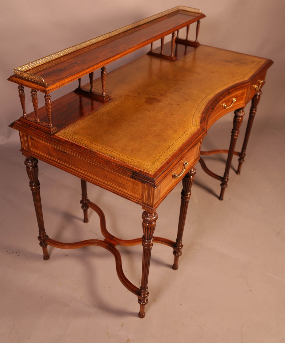 A Quality Writing Table By Collinson and Lock View X
