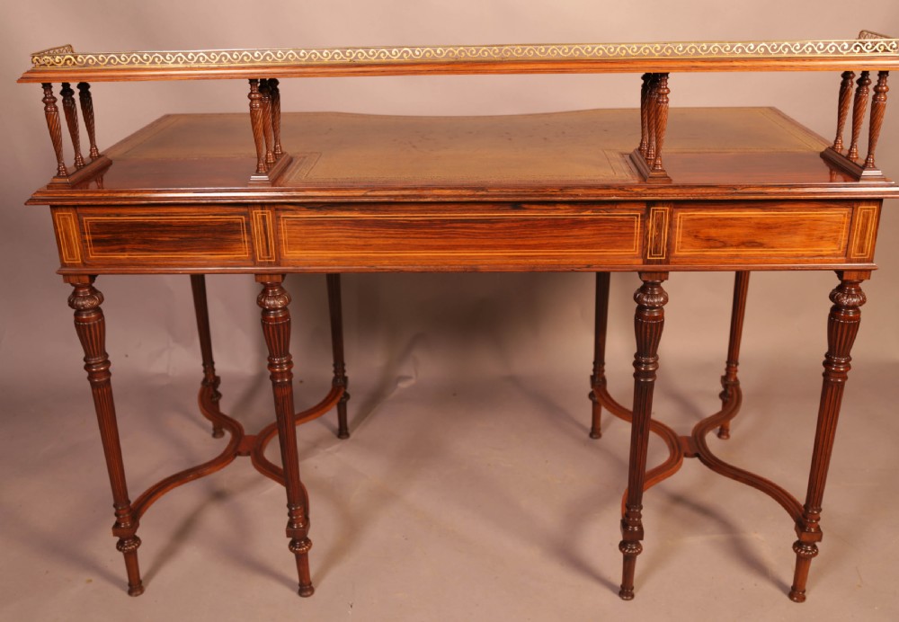 A Quality Writing Table By Collinson and Lock View XII