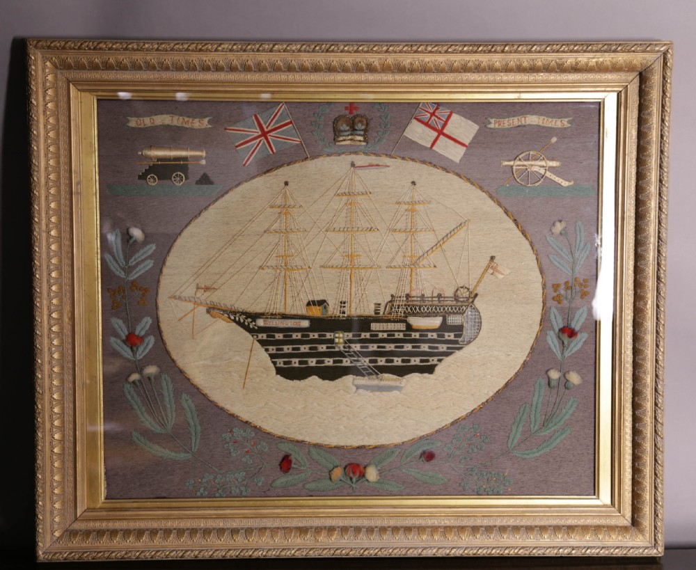 Maritime Sailors Wool Work The Duke of Wellington View II