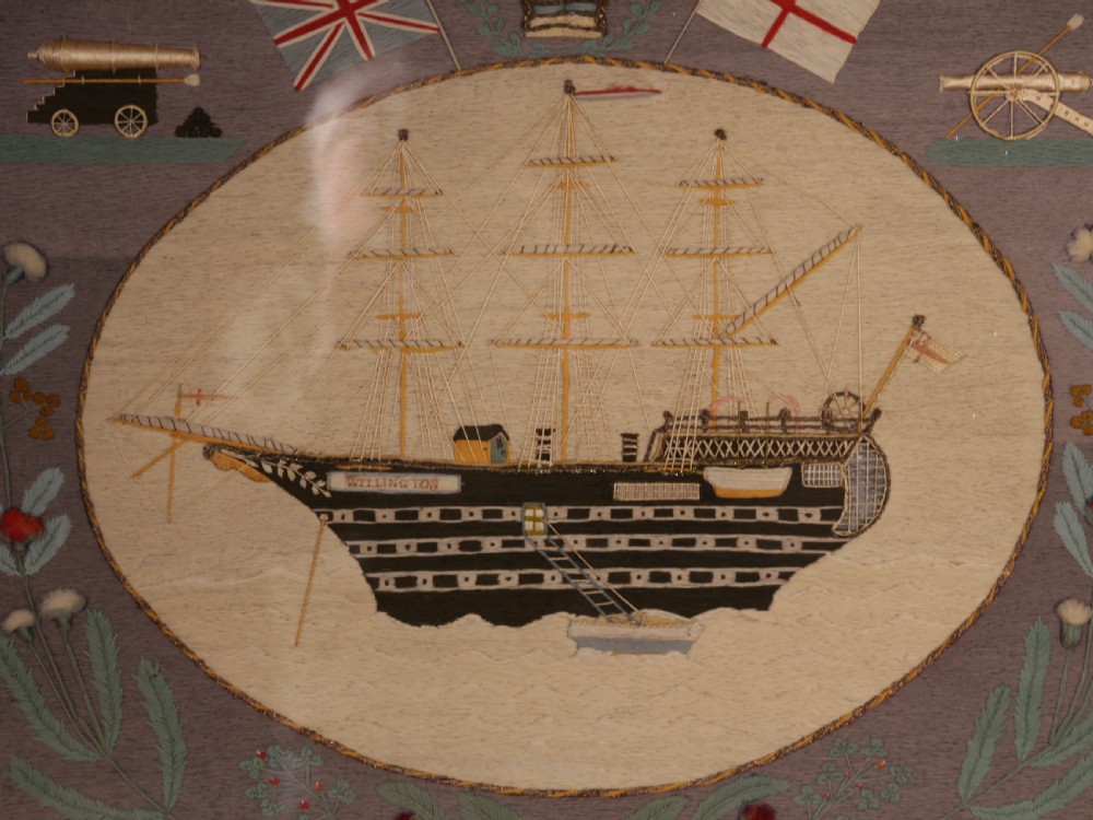 Maritime Sailors Wool Work The Duke of Wellington View IV