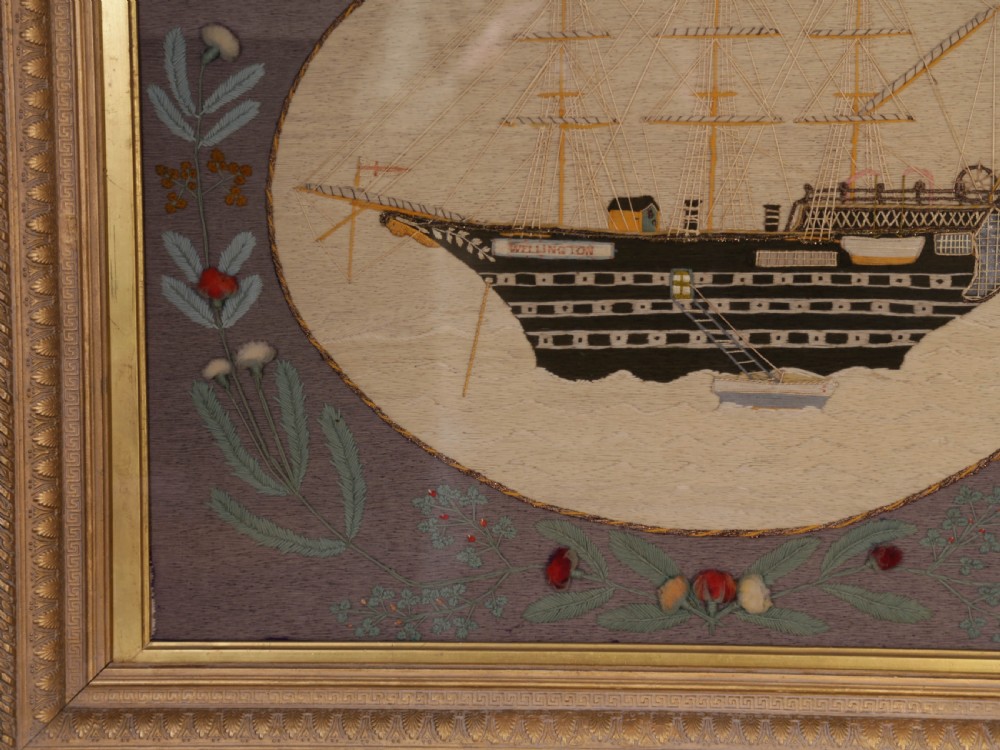 Maritime Sailors Wool Work The Duke of Wellington View V
