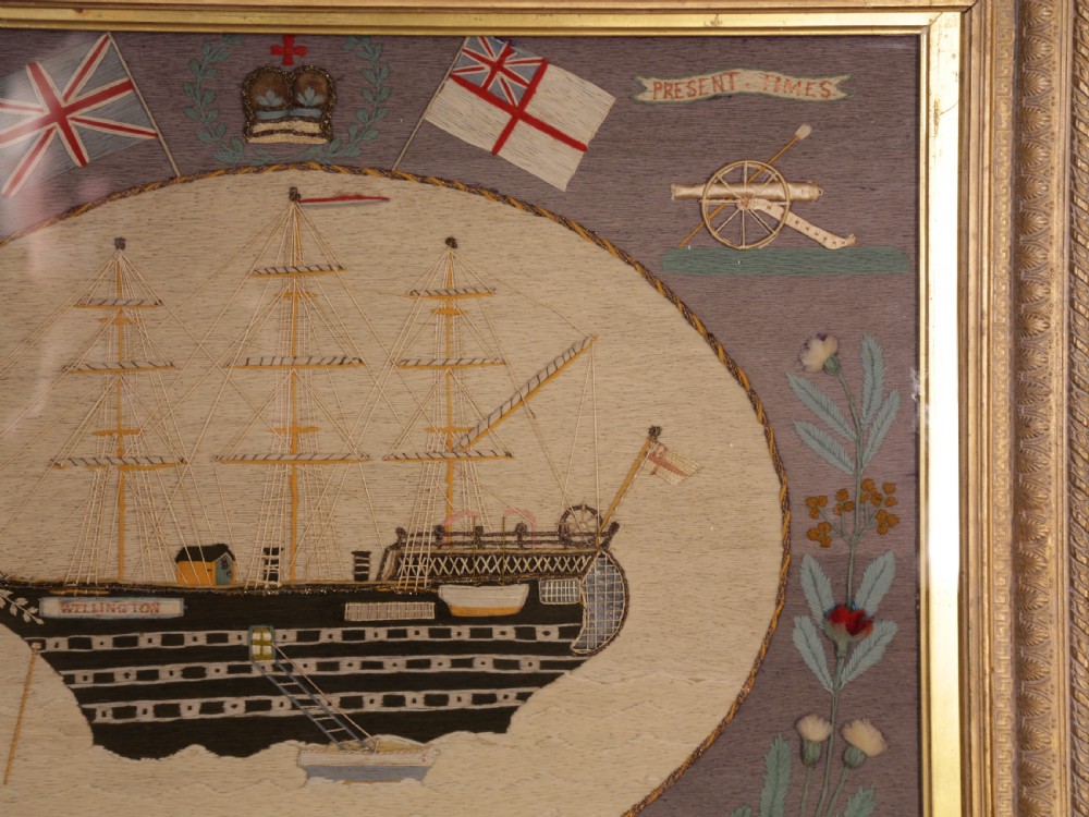 Maritime Sailors Wool Work The Duke of Wellington View VII