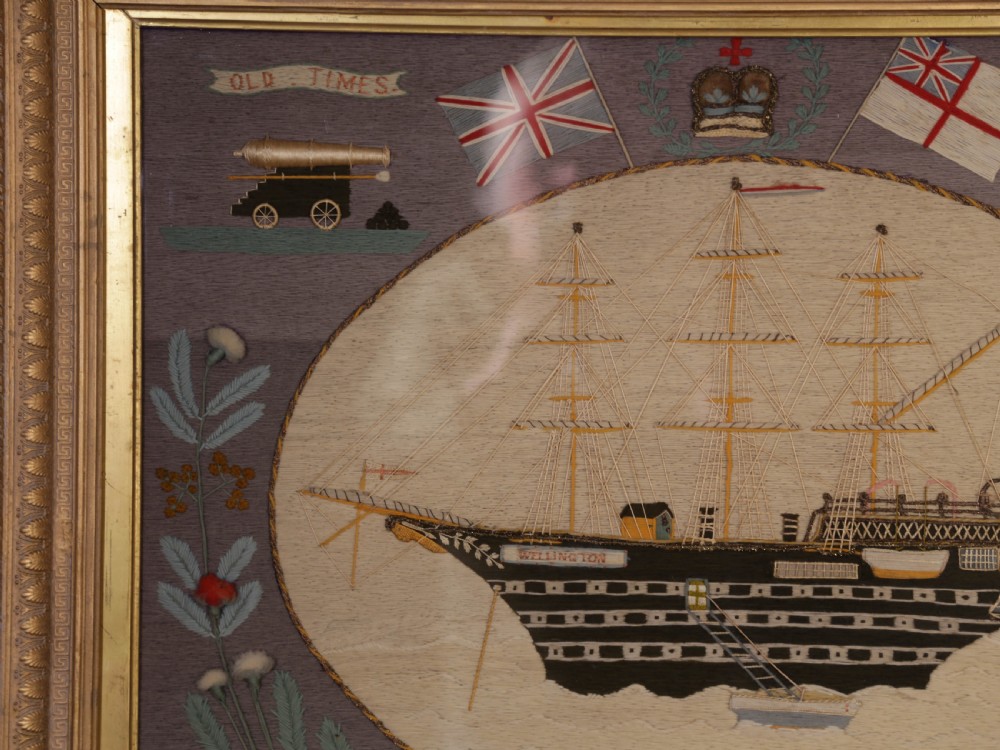 Maritime Sailors Wool Work The Duke of Wellington View VIII