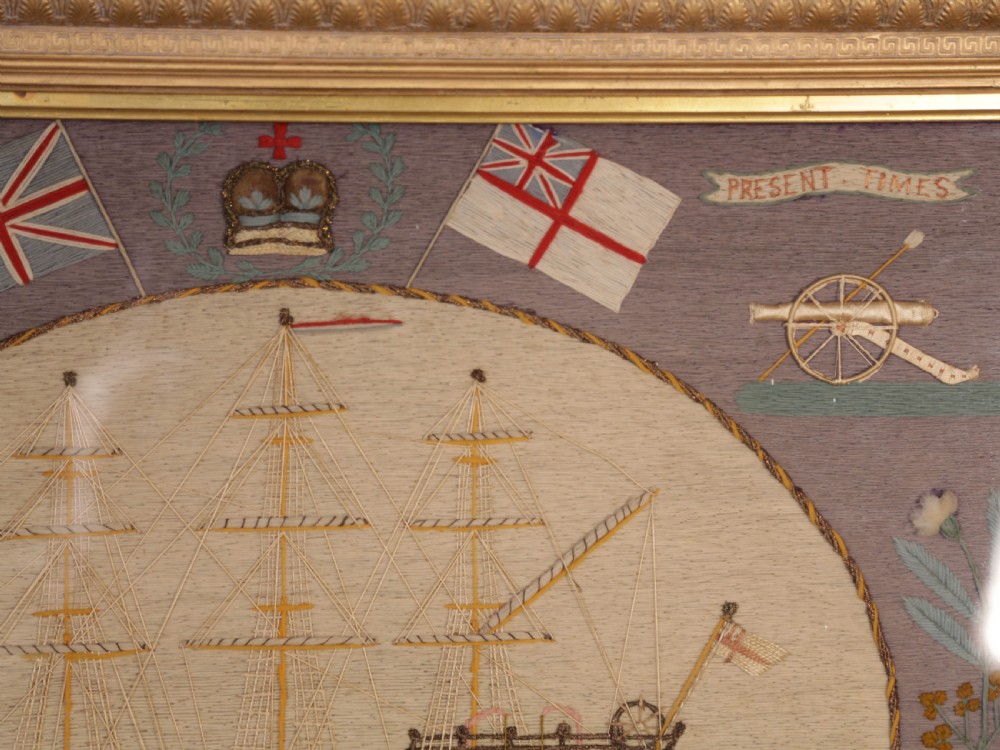 Maritime Sailors Wool Work The Duke of Wellington View XII
