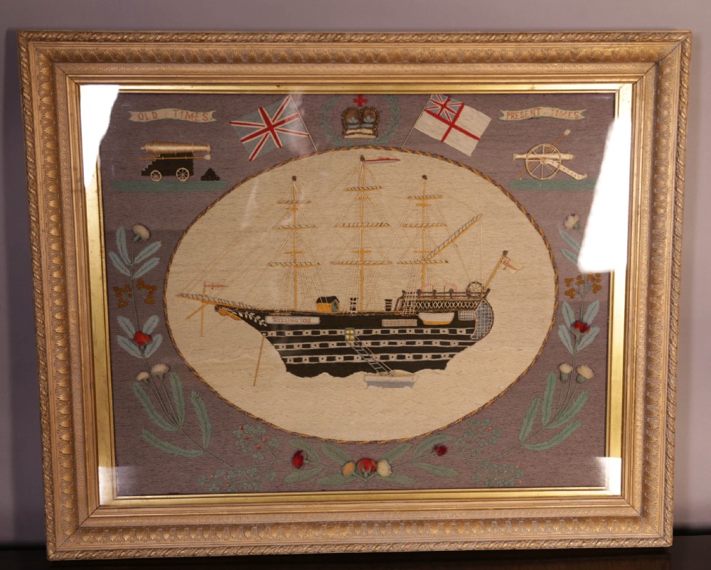 Maritime Sailors Wool Work The Duke of Wellington View XIII