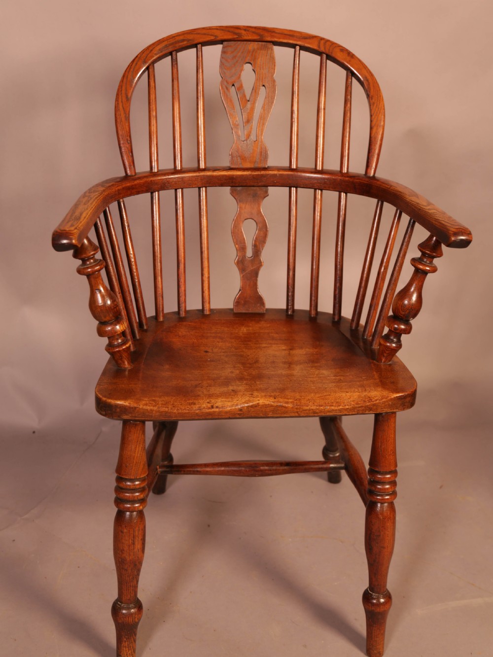 Matching Set of 3 Low Back Windsor Chairs View IV