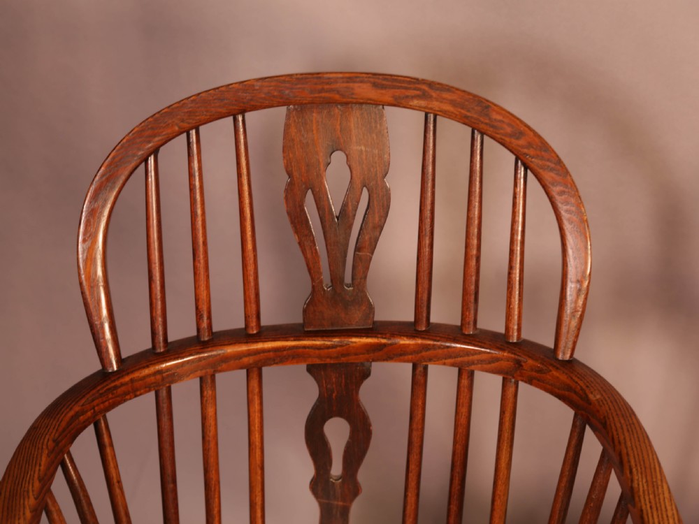 Matching Set of 3 Low Back Windsor Chairs View VI