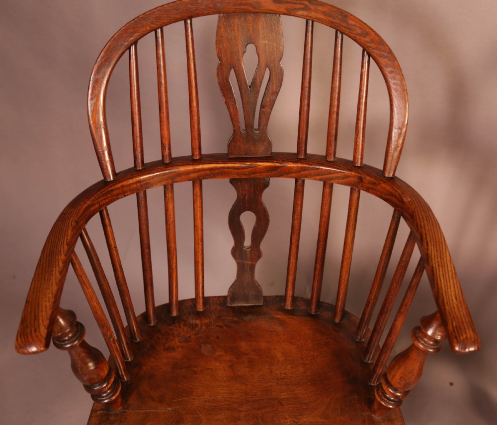 Matching Set of 3 Low Back Windsor Chairs View VII