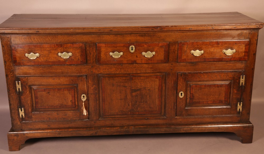 George II Serving Dresser in Oak