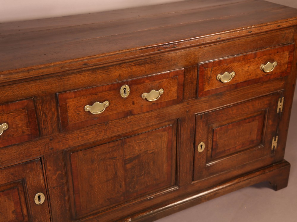 George II Serving Dresser in Oak View XI