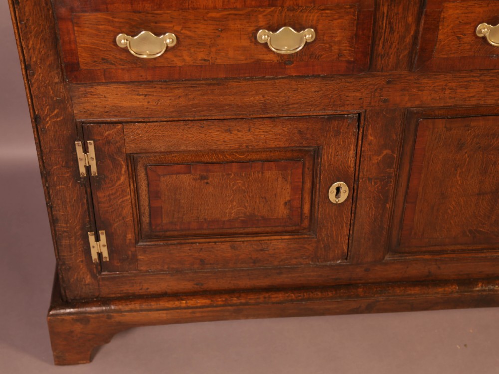 George II Serving Dresser in Oak View XIII