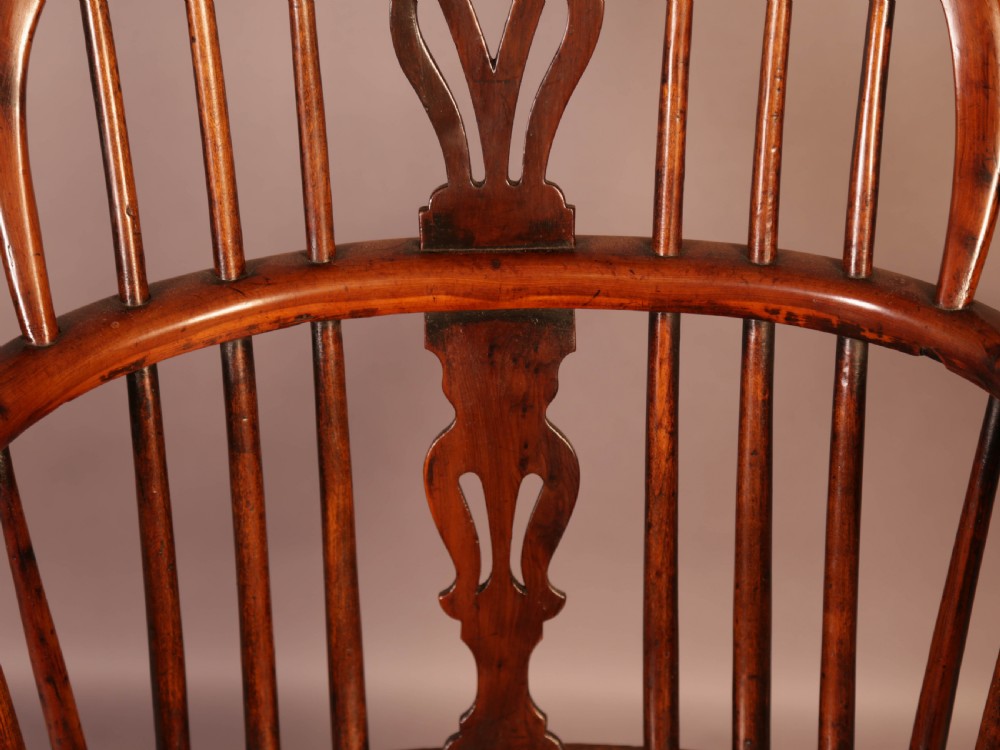 A Yew Wood Low Windsor Chair Rockley Maker c 1840 View VII