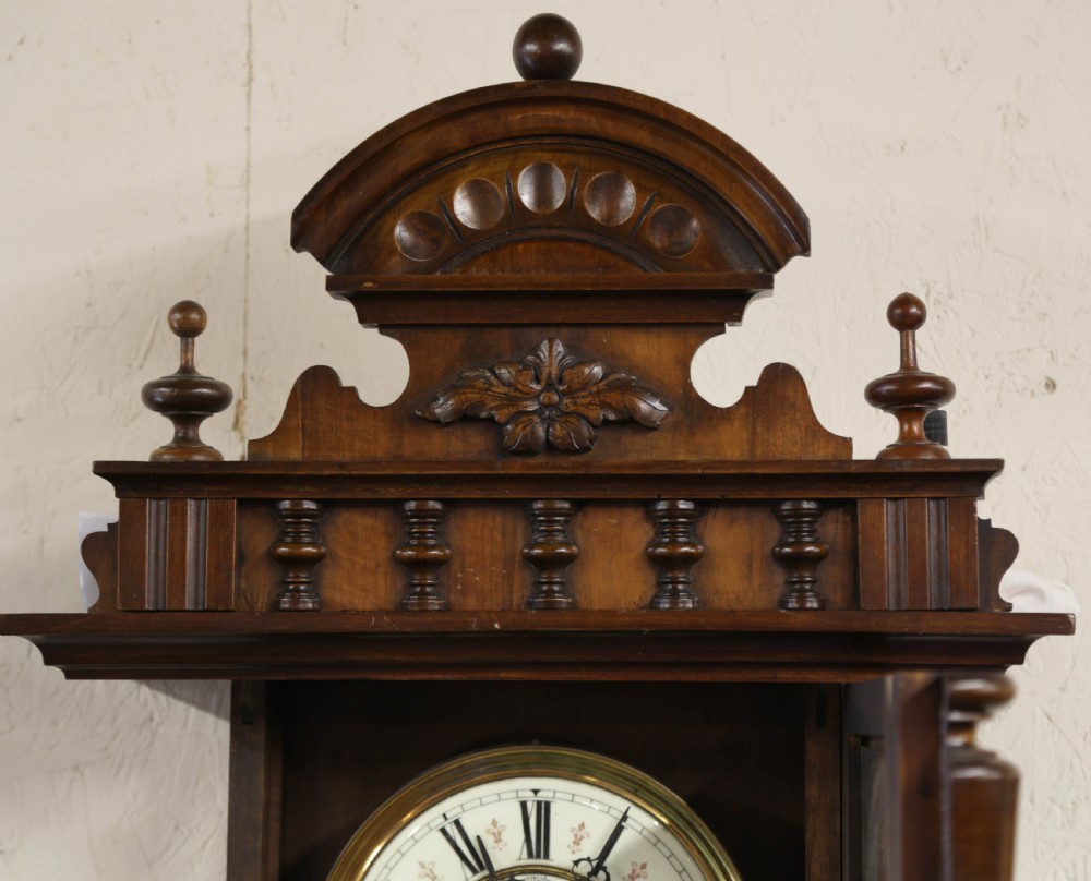 Vienna Wall Clock by Gustave Becker View IV
