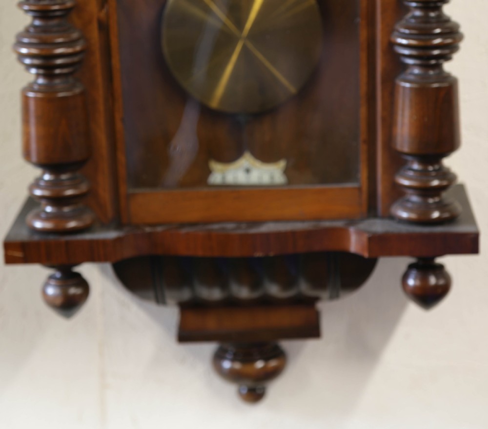 Vienna Wall Clock by Gustave Becker View V