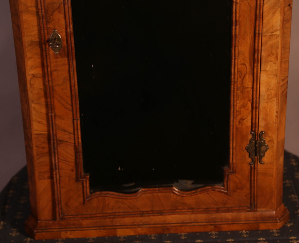 Stunning George I Walnut Corner cupboard all Original View III