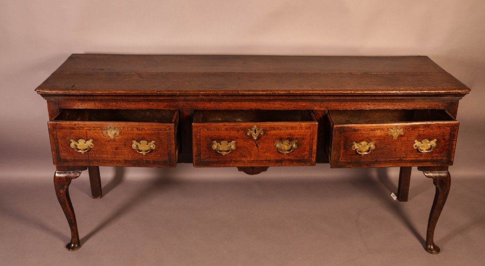 A Very Attractive George II Serving Dresser in Oak View II