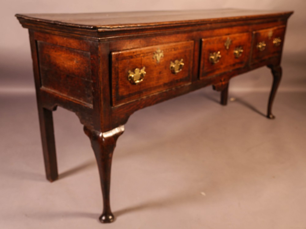 A Very Attractive George II Serving Dresser in Oak View IV