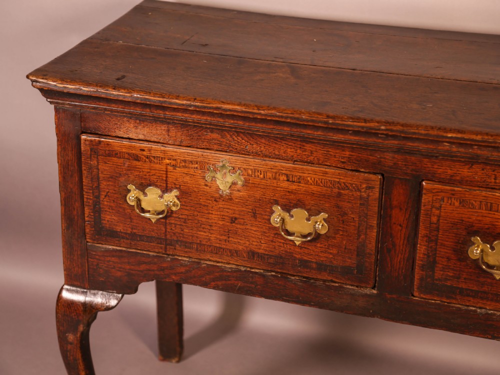 A Very Attractive George II Serving Dresser in Oak View V