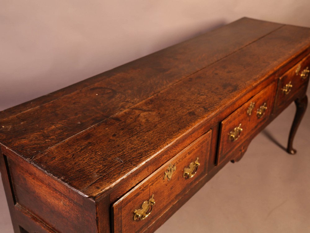 A Very Attractive George II Serving Dresser in Oak View IX