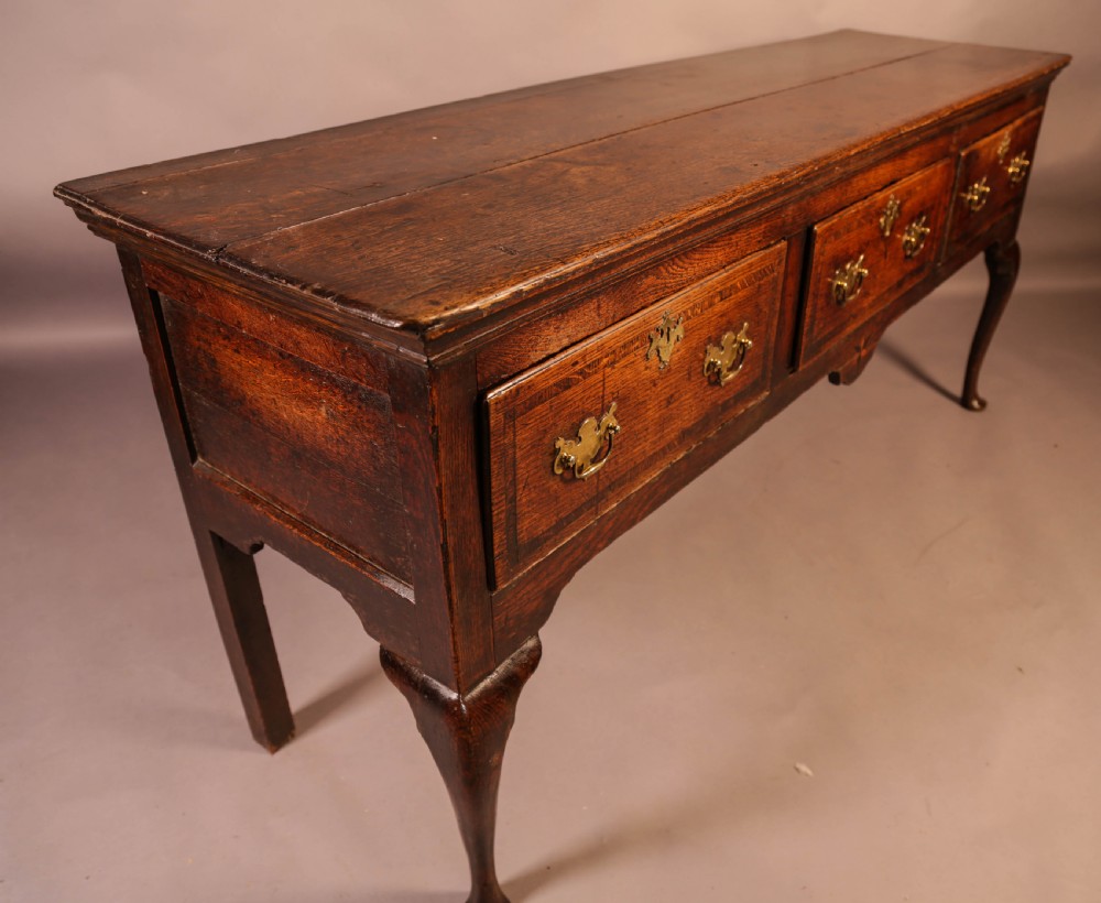 A Very Attractive George II Serving Dresser in Oak View XII