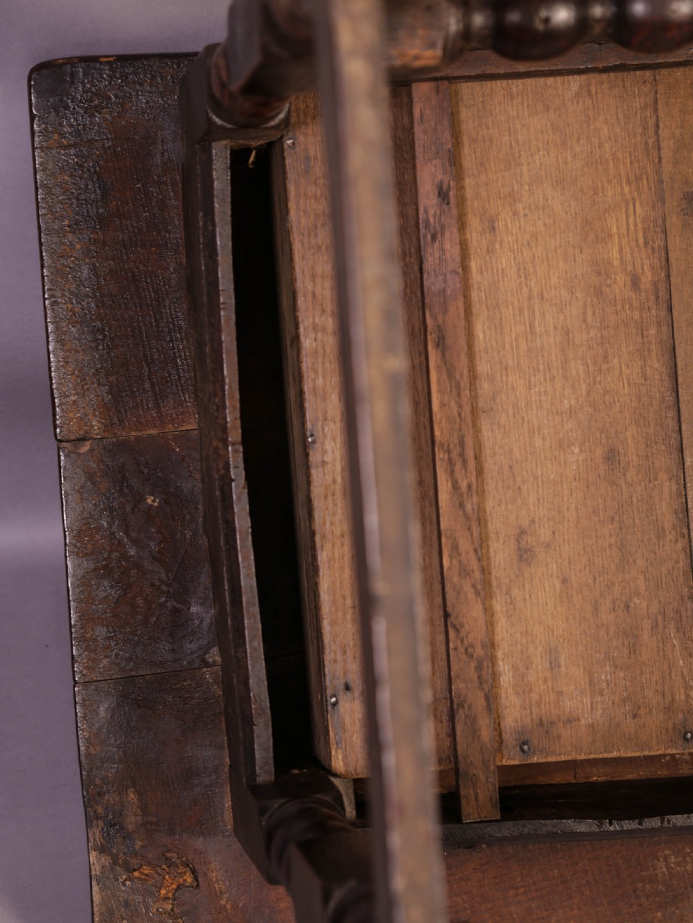 17th century Side Table in Oak fantastic Colour View IX