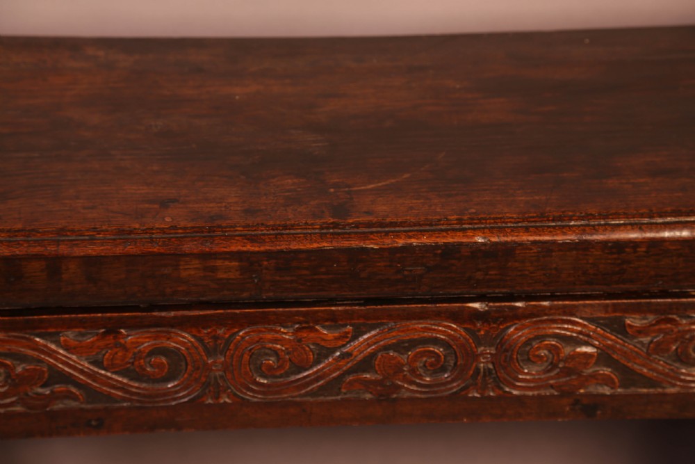 A 17th Century Serving Side Table Oak  View III