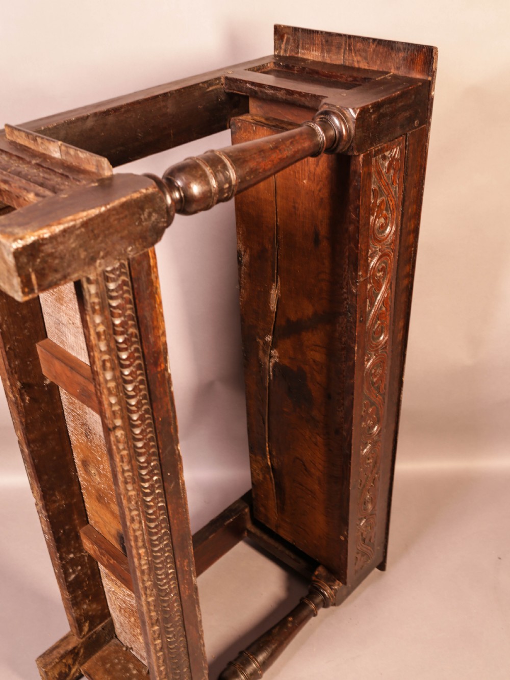 A 17th Century Serving Side Table Oak  View XVI