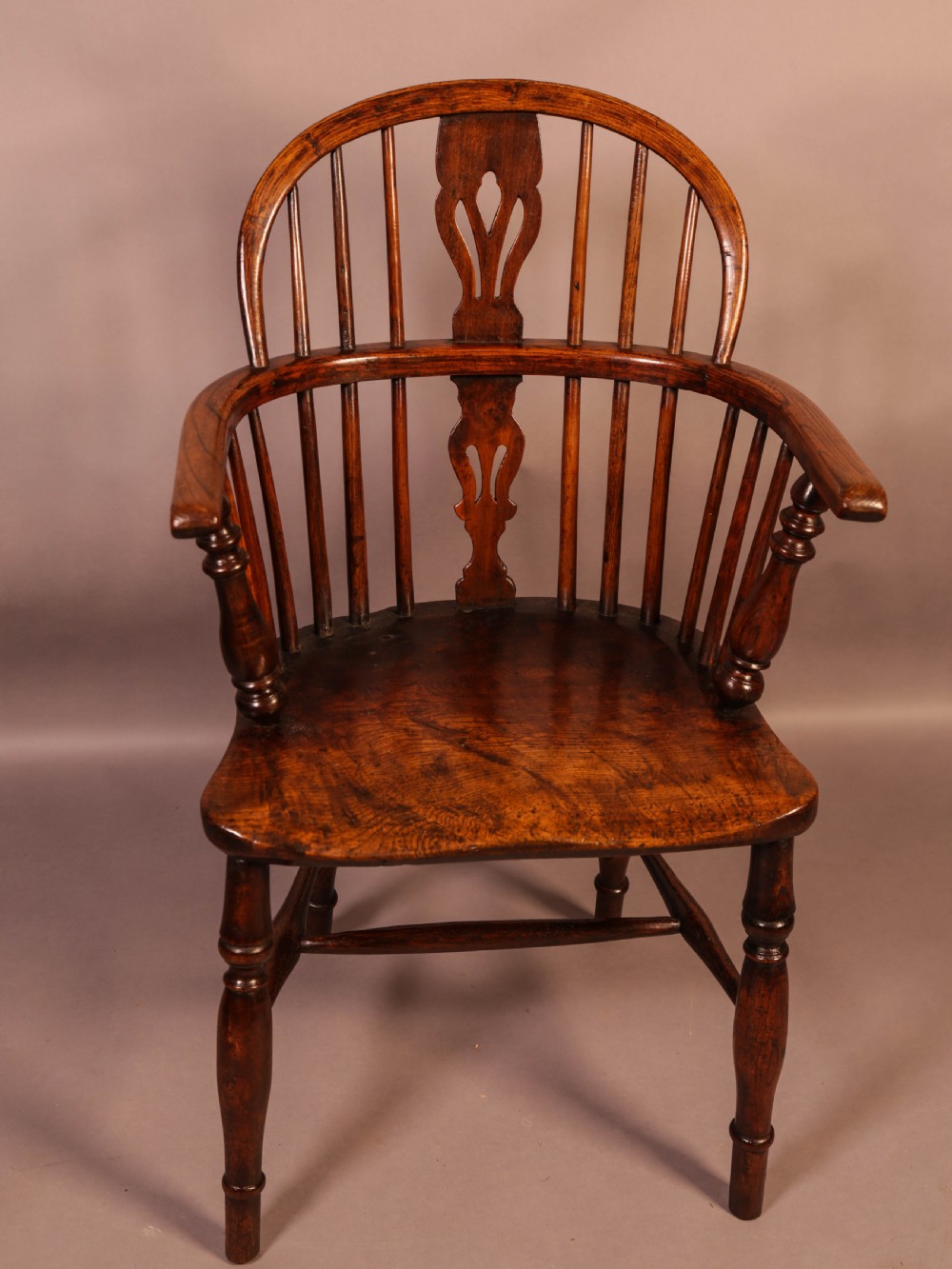 An Ash and Elm Windsor chair c 1850 View II