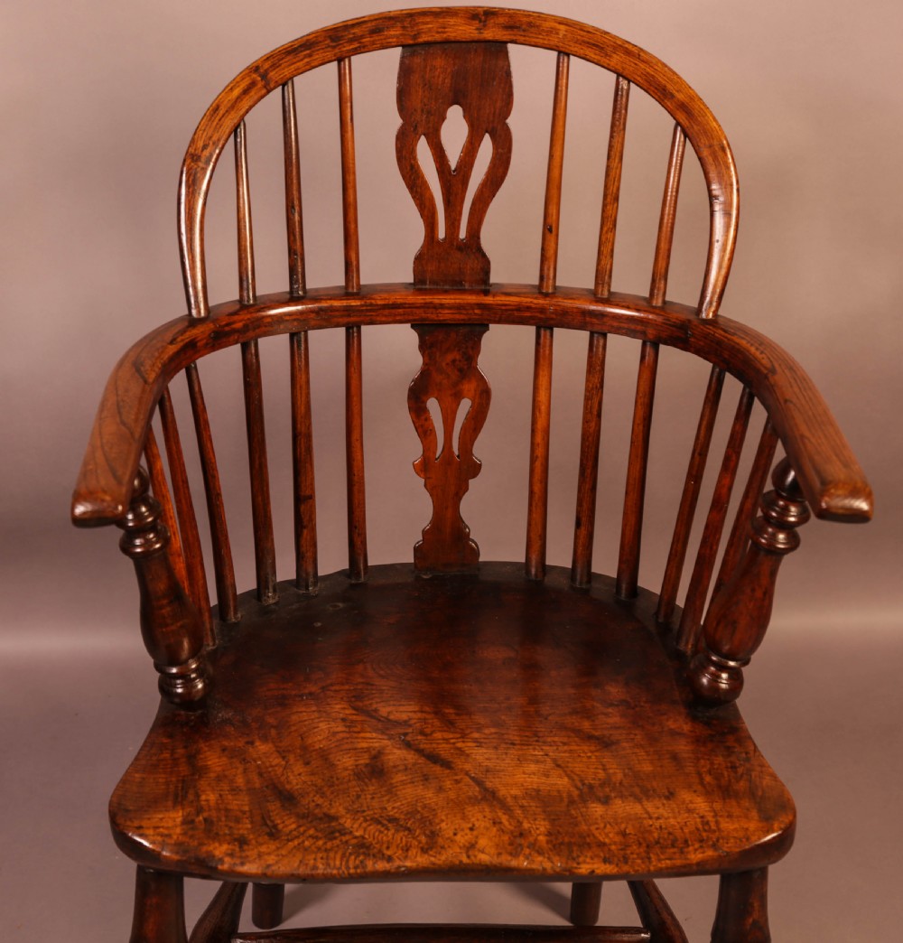 An Ash and Elm Windsor chair c 1850 View IV