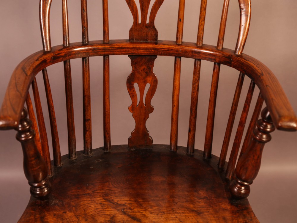 An Ash and Elm Windsor chair c 1850 View V