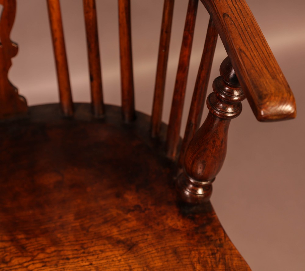 An Ash and Elm Windsor chair c 1850 View VIII