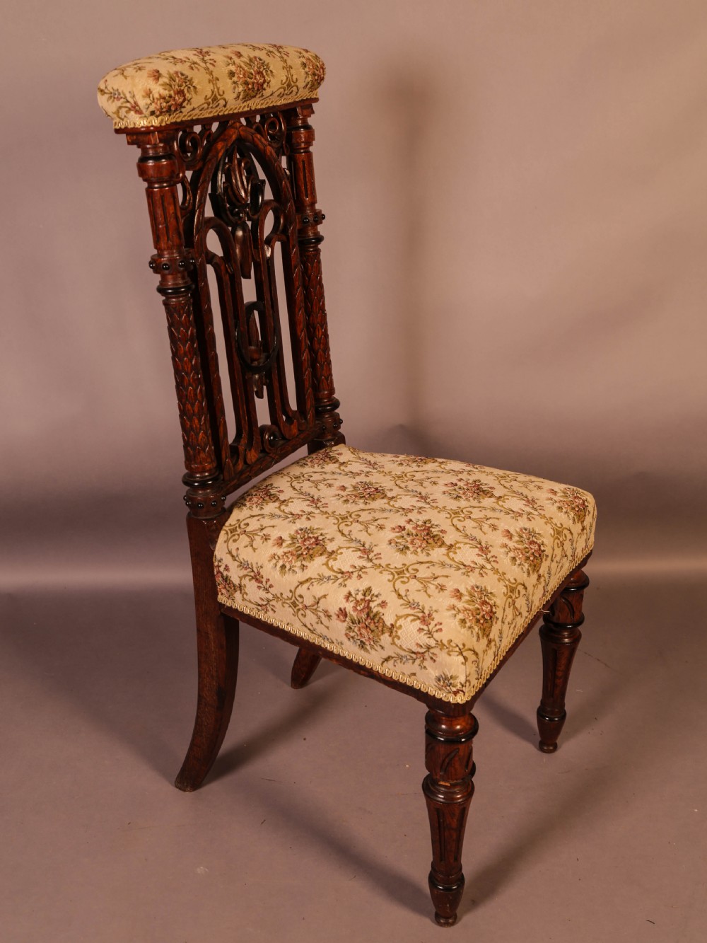 Gothic Prayer Chair View II