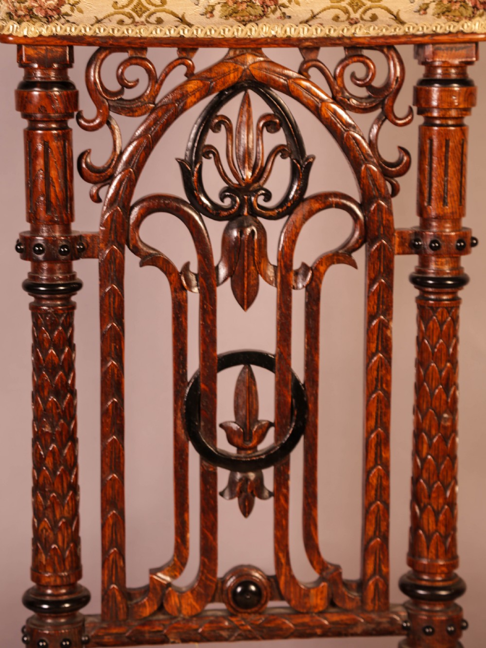 Gothic Prayer Chair View V