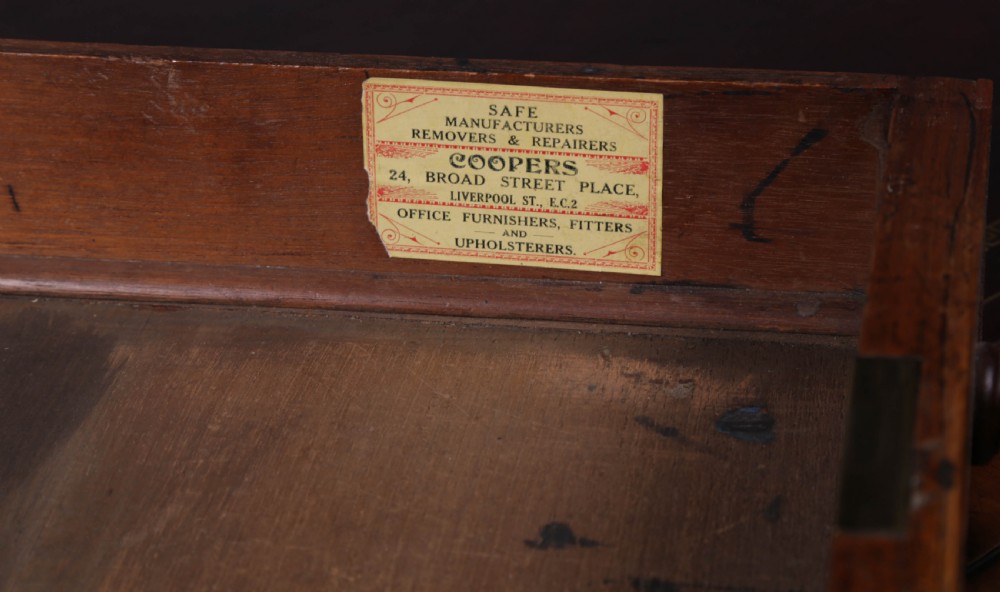 A Victorian Mahogany Partners Desk c 1860 View XI