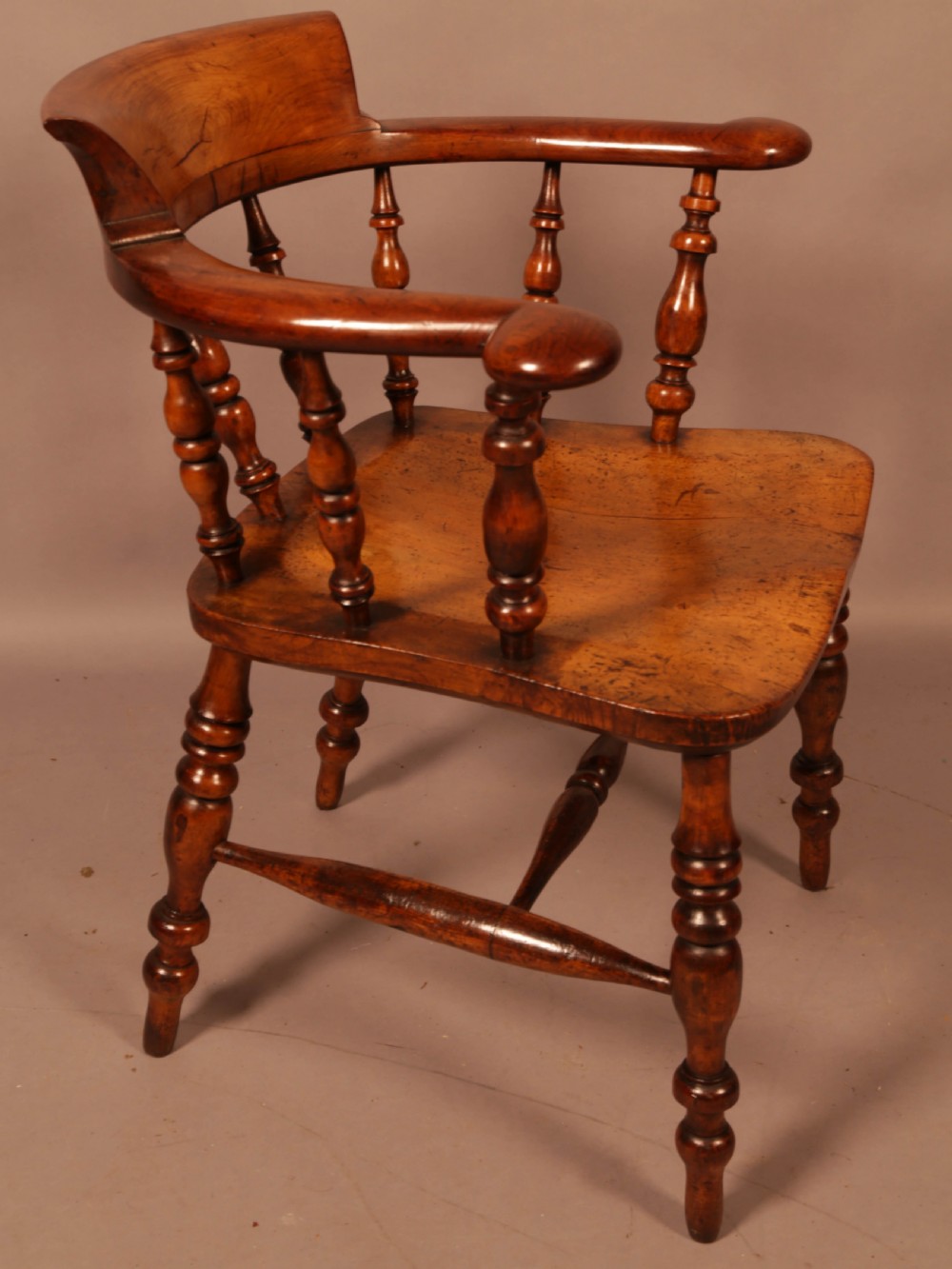 A Victorian Captains Chair in Fruit wood View II