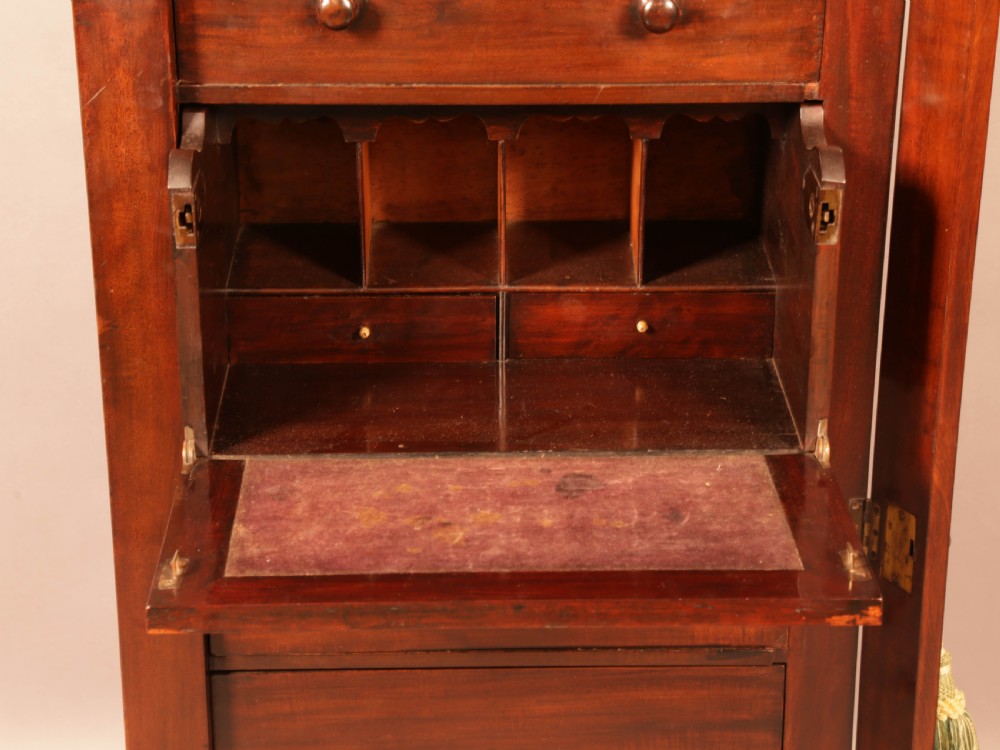 A Victorian Wellington Chest with Secretair Drawer View III