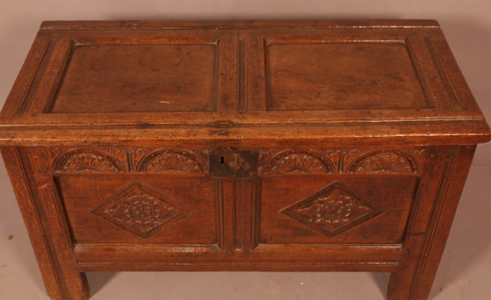 A 17th century Oak Coffer  View IV