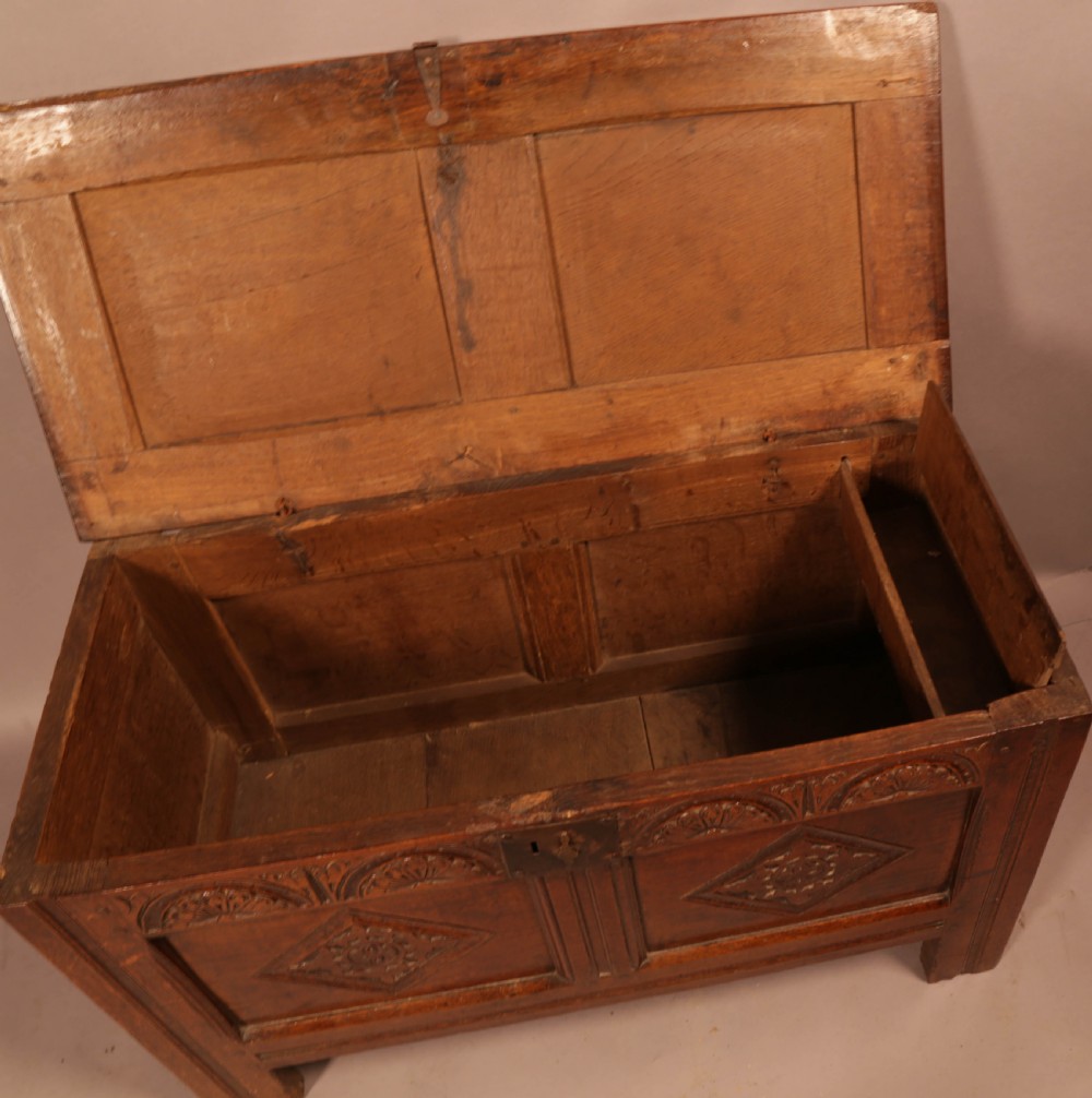 A 17th century Oak Coffer  View V
